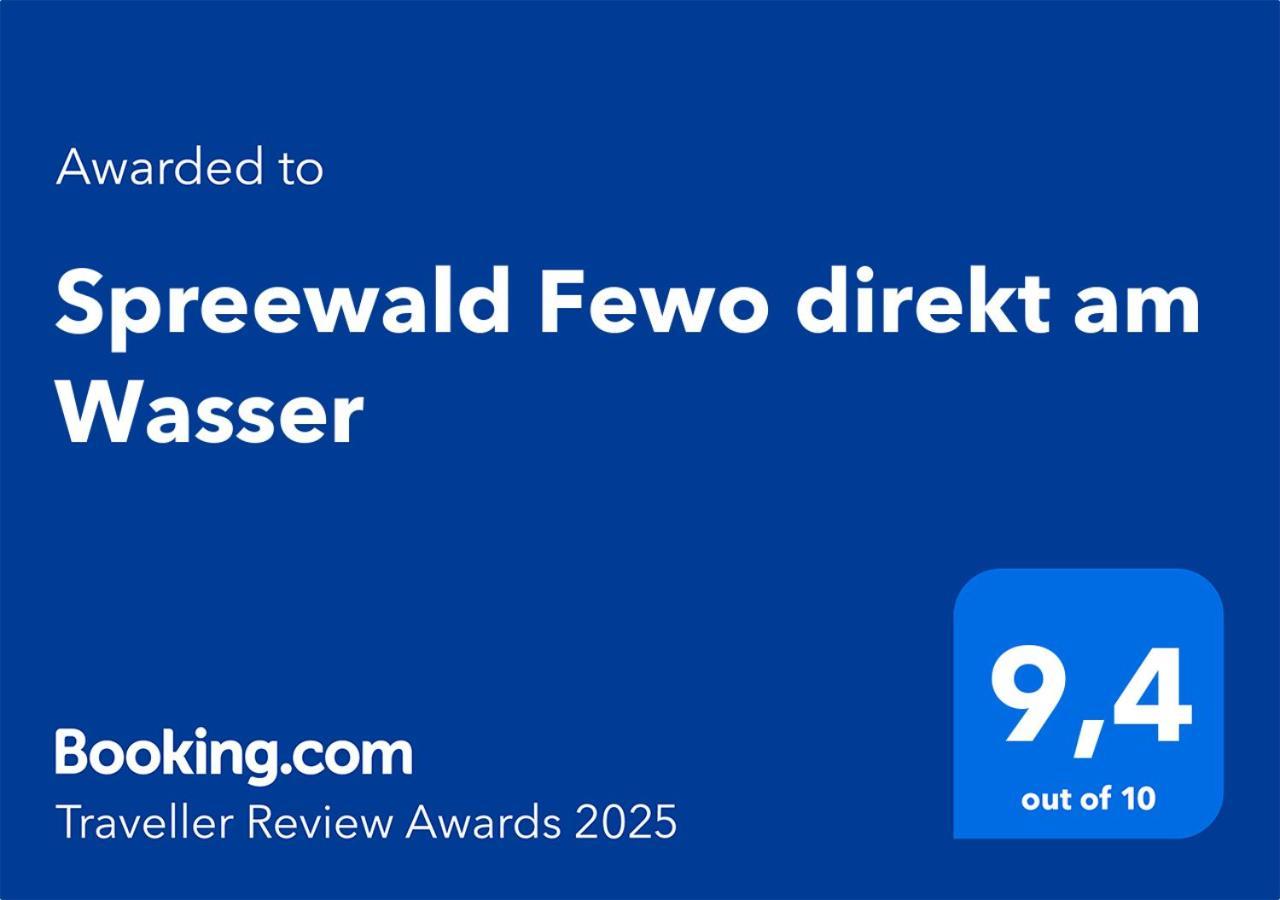 Spreewald Fewo Direkt Am Wasser Luebbenau Luaran gambar